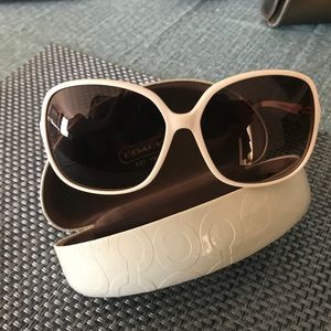 Coach sunglasses. Practically new.